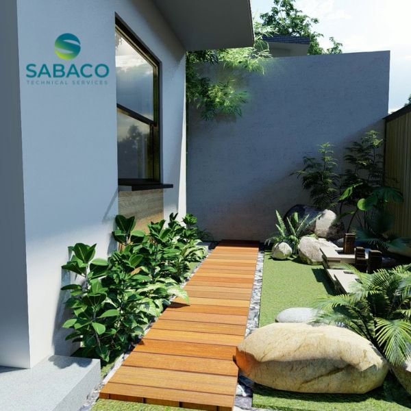 custom garden landscaping