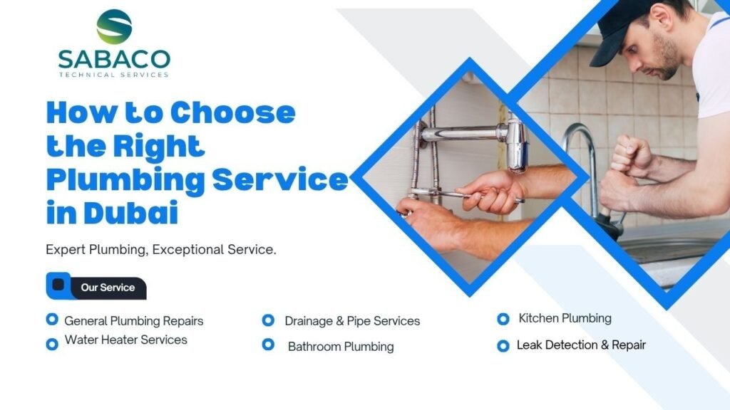plumbing services dubai