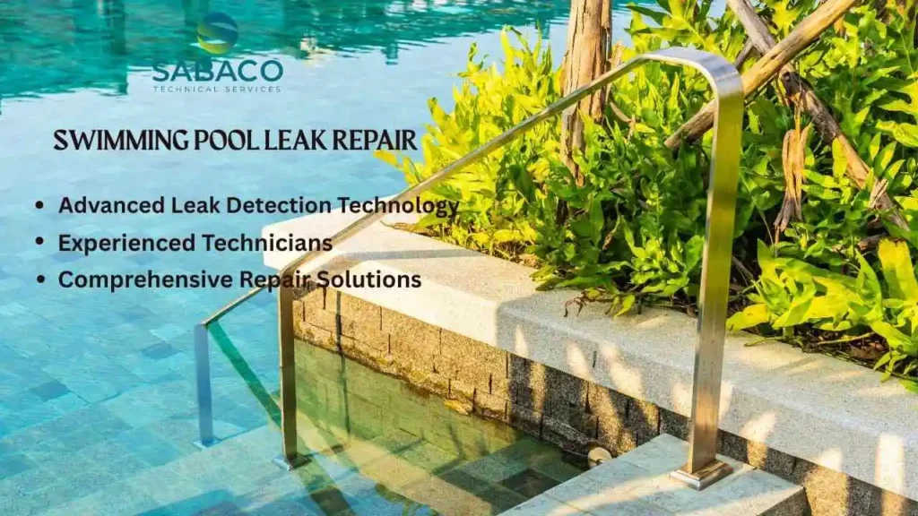 Swimming pool leak repair