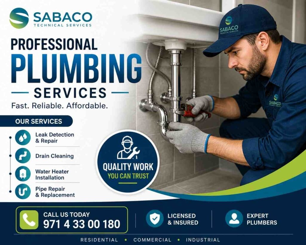 plumbing company in dubai