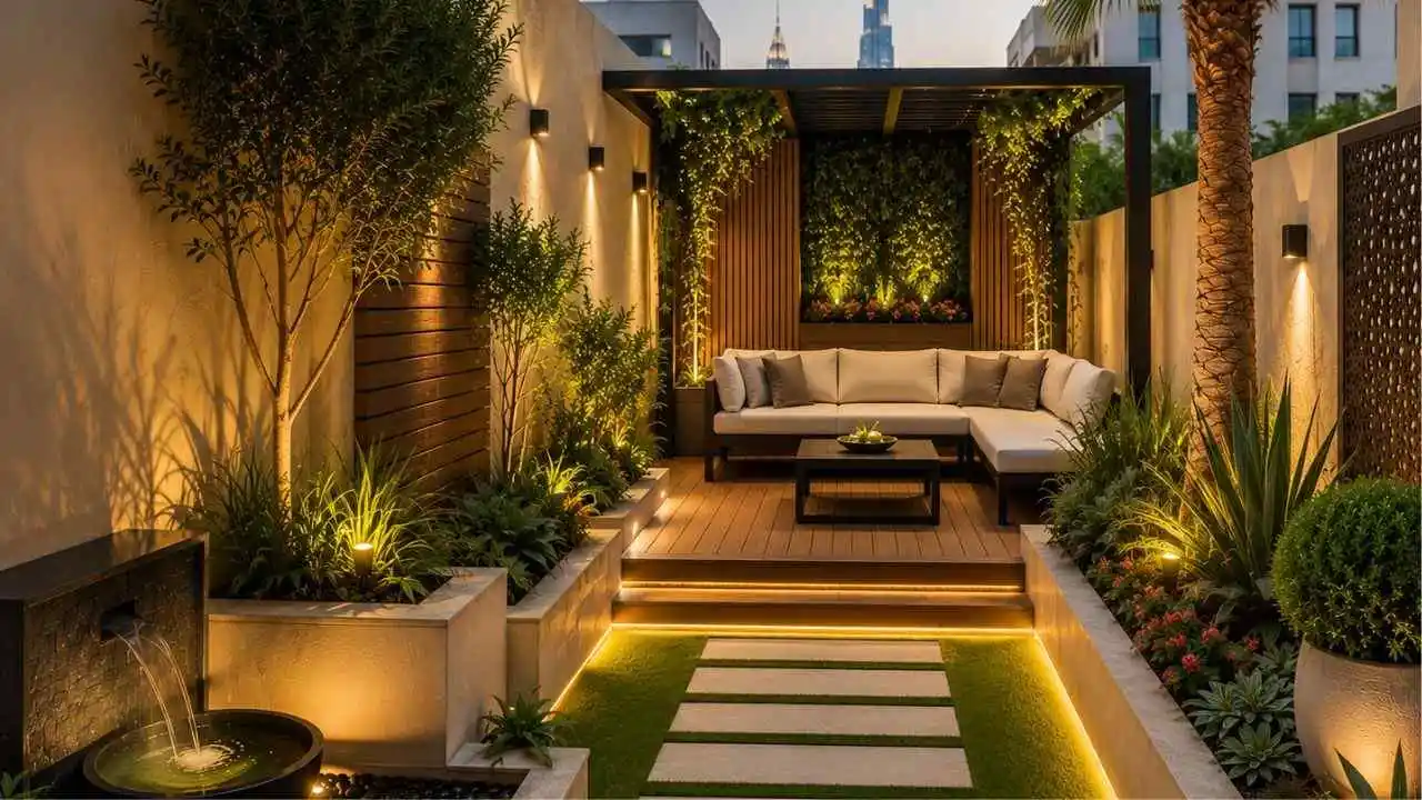 small garden design dubai